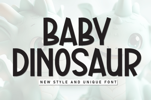 Baby Dinosaur Font Review for Playful Branding