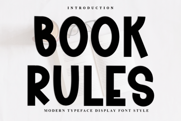 Book Rules: A Festive Font to Elevate Your Brand's Visuals
