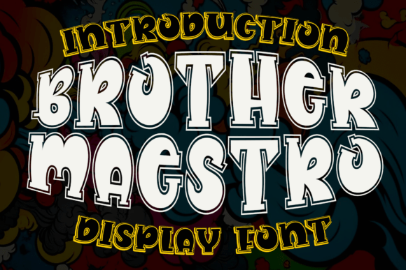 Brother Maestro: The Casual Display Font That Elevates Campaign Design
