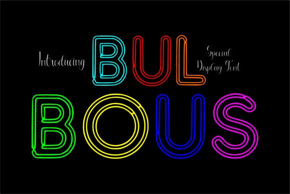 Bulbous Font for Bold Editorial Design