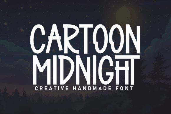 Cartoon Midnight: A Display Font for Modern Web Design