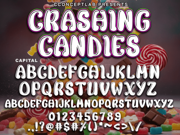 Crashing Candies Font Review for Creative Makers
