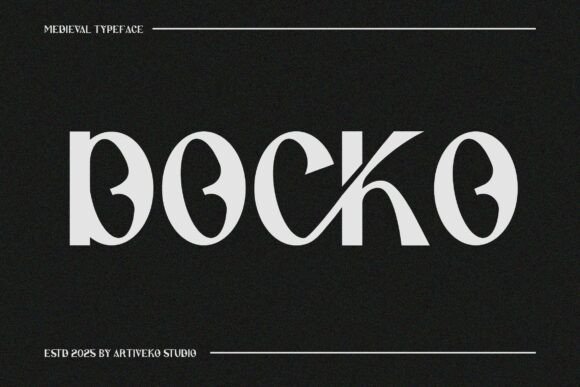 Discover the Magic of Docko: A Serif Font for Premium Design