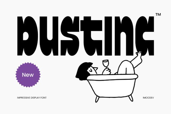 Dustinc: A Bold Modern Display Font for Creative Campaigns