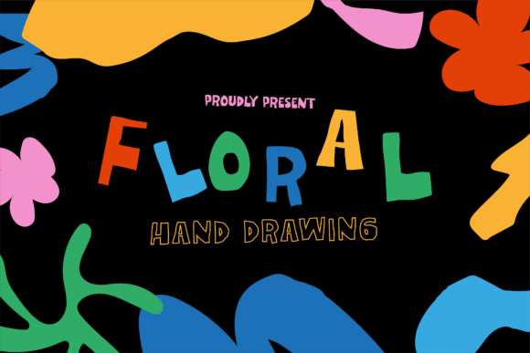Floral Handdrawing: The Perfect Font for Creative Branding