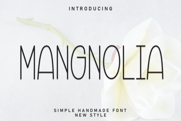 Mangnolia Font for Playful and Professional Editorial Design