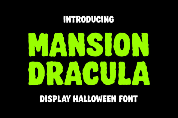 Mansion Dracula Font Review and Download Guide