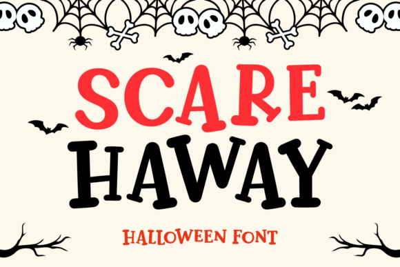 Scare Haway: A Playful Halloween Font for Creative Projects