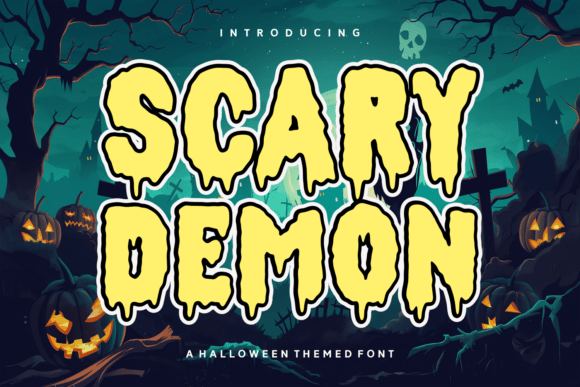 Scary Demon: The Halloween Font That Elevates Your Brand