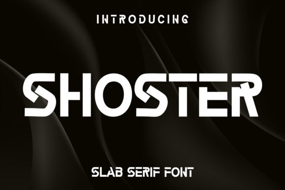 Shoster: A Playful Display Font for Bold Branding and Creative Campaigns