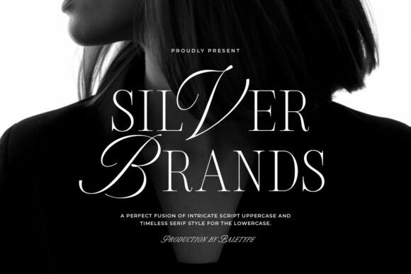 Silverbrands Regular for Professional Branding and Display Fonts