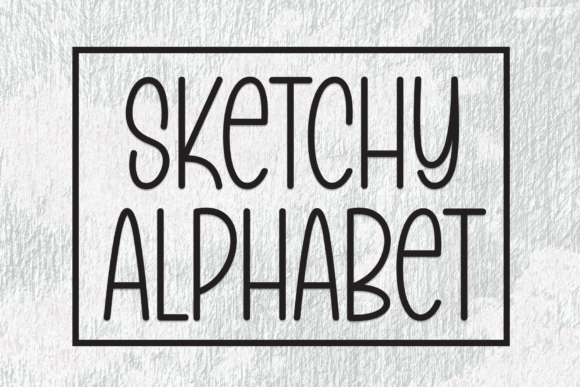 Sketchy Alphabet: A Warm and Whimsical Font for Branding Projects