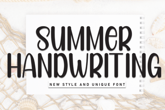 Summer Handwriting: A Whimsical Font for Captivating Campaigns