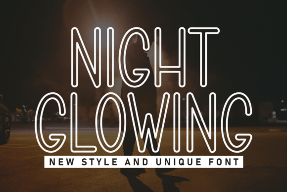 Upgrade Your Brand with the Night Glowing Font
