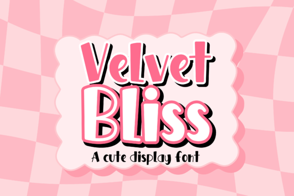 Velvetbliss: A Font That Elevates Branding with Sweetness and Style