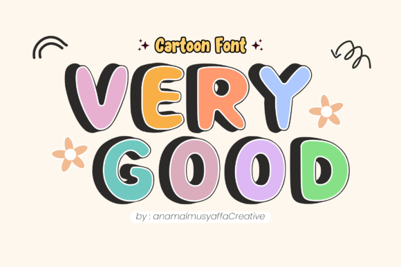 Verygood Regular: A Playful Display Font for Eye-Catching Campaigns