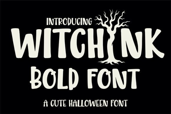 Witchink Bold: A Playful Font for Spooky Season Campaigns