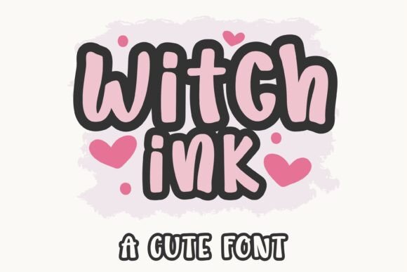 Witchink Bold Line: A Playful Font for Creative Makers